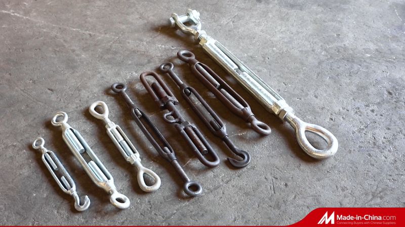 25.4*305mm Eye and Eye Forged Open Body Turnbuckles
