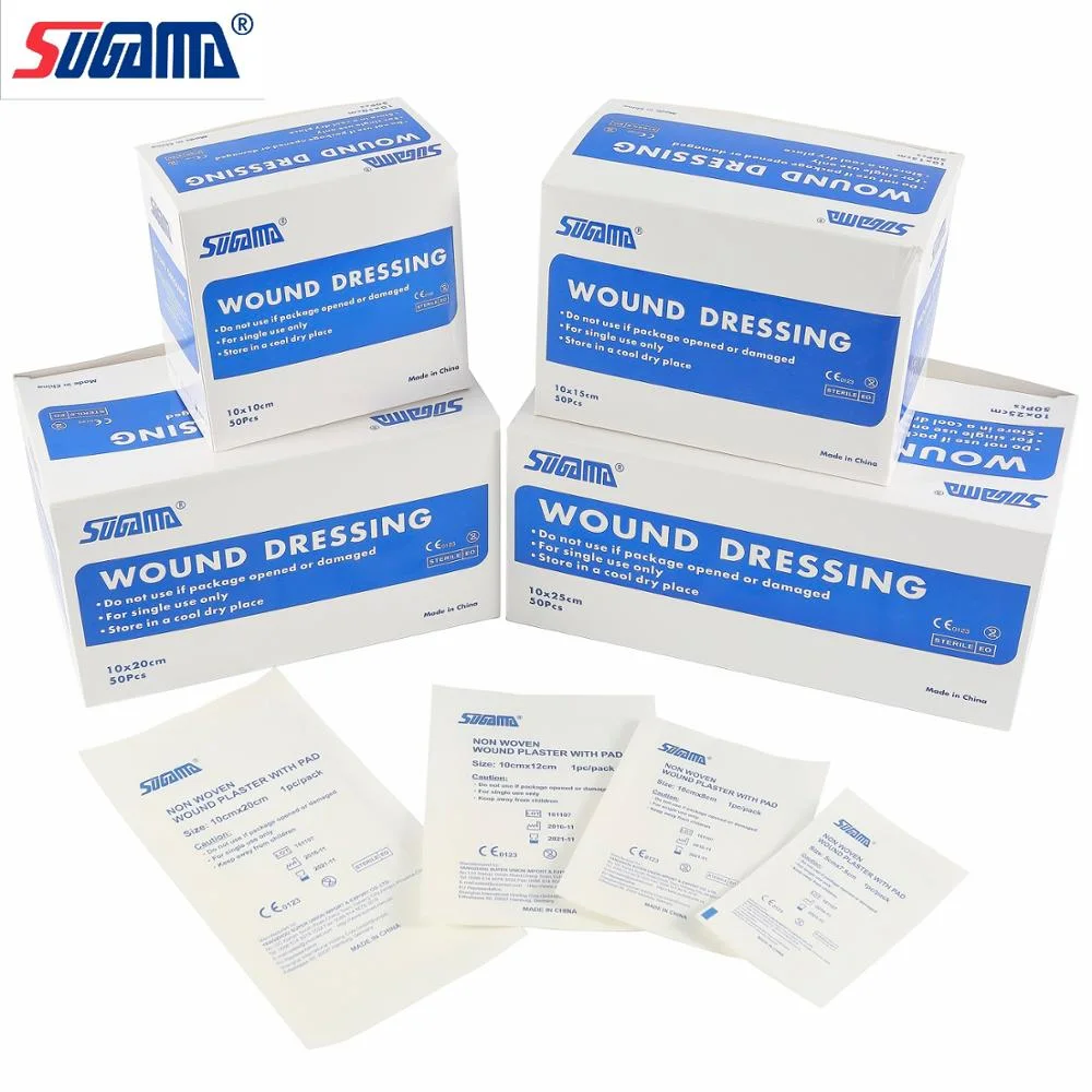 Waterproof Sterile Non Woven Adhesive Wound Dressing