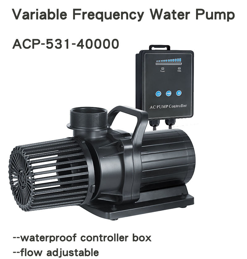 Variable Frequency Aquarium Water Pump for Big Tanks 40000lph