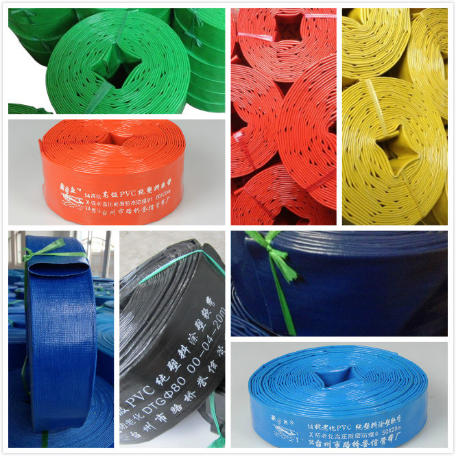 Different Color and Packing of PVC Lay Flat Hose