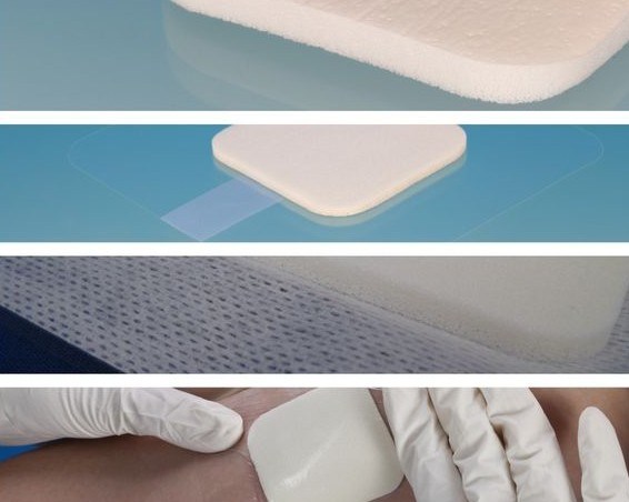 Medical Dressing PU Foam Dressing for Diabetic Foot Ulcers with Ce FDA