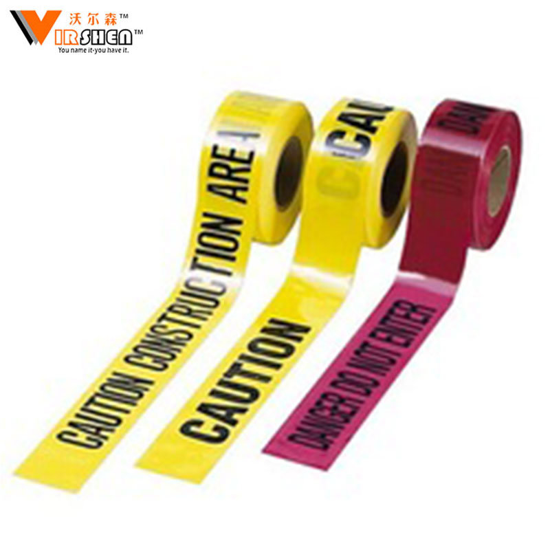 Caution Tape Warning Floor Marking PVC Adhesive Tape