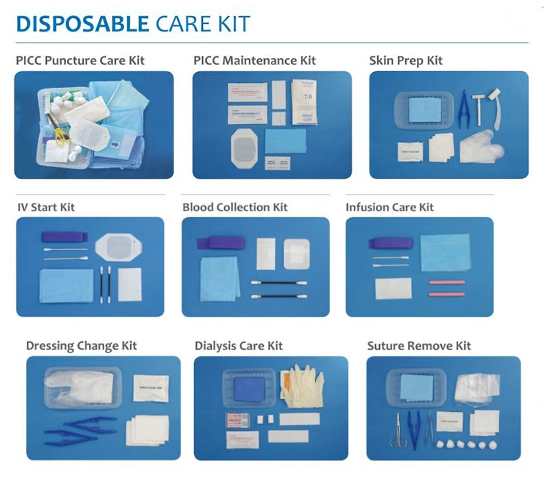 Medical Disposable Qichuang Factory Dressing Change Kit