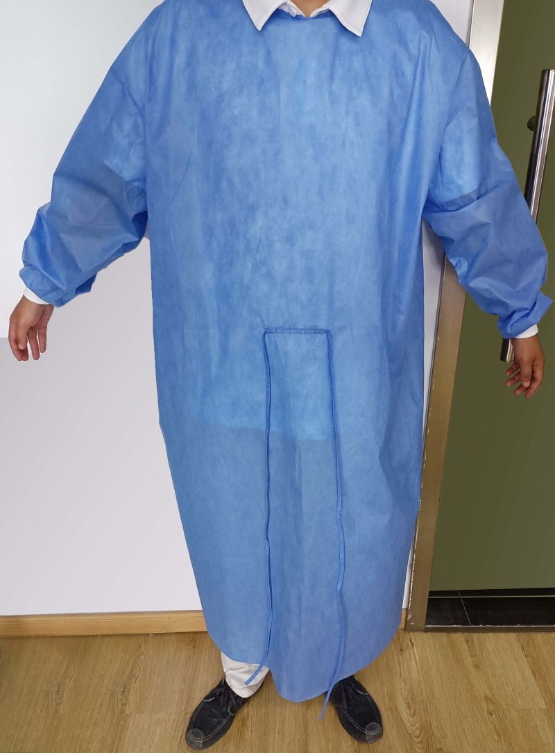 Hot Sell High Quality Sterile Non-Woven Disposable Medical Supply Gown Surgical Patient Medical Doctor Gown Sterile