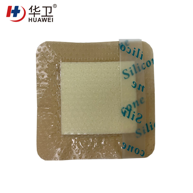 Medical Foam Dressings Adhesive Aborbents Wound Silicon Wound Dressing