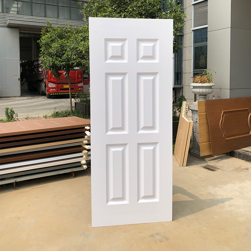 Waterproof WPC Door with Frame PU/Honeycomb Paper Inside