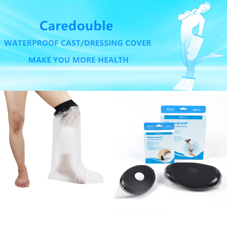 Hot Sale Manufacturer Supplier Individual Pack Waterproof Wrist Bandage Protector for Adult Half Leg and Cast Cover for Shower