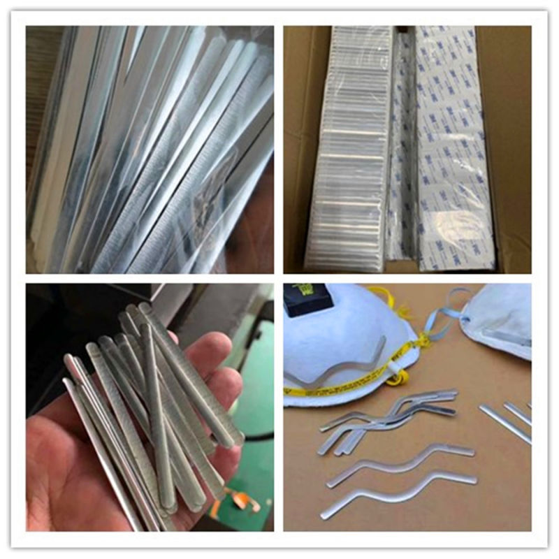 Aluminium Nose Strip for Medical Shield with Adhesive Tape