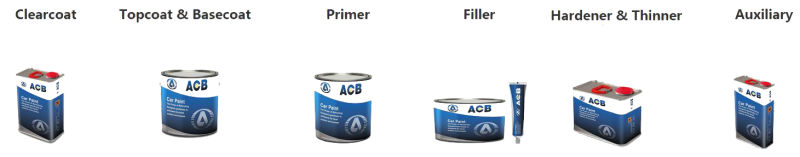 Acb Acrylic Automotive Spray Refinish 1K Base Coat