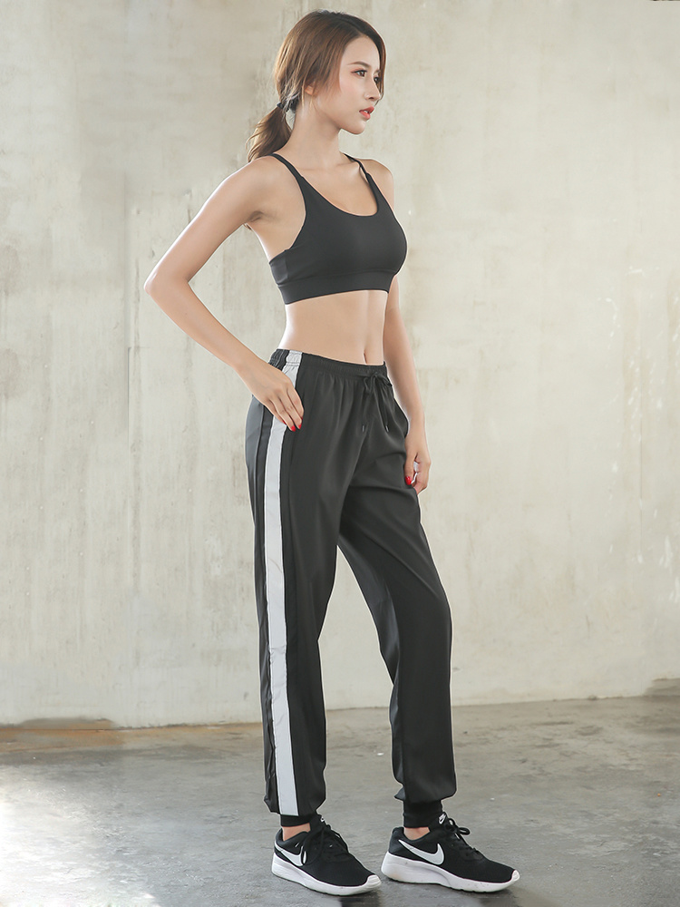 Quick-Drying Women's Track Pants Outdoor Joggers with Reflective Tape