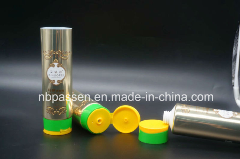 Plastic Skincare Packaging Cosmetic Soft Tube with Flip Cap (PPC-ST-020)