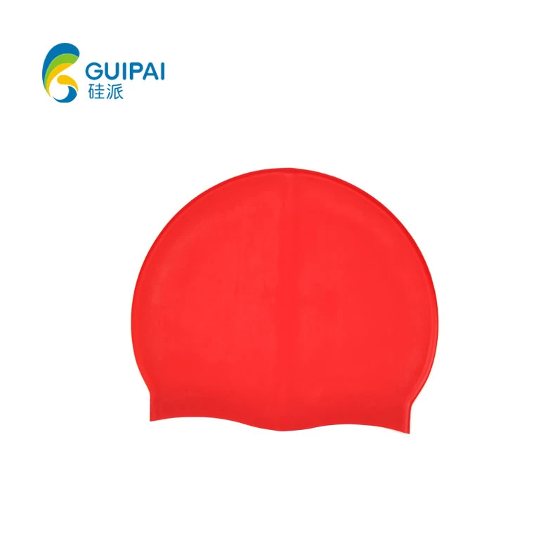 Customized Logo Waterproof Comfy Silicone Sports Swim Cap Swim Hats Swimming Caps