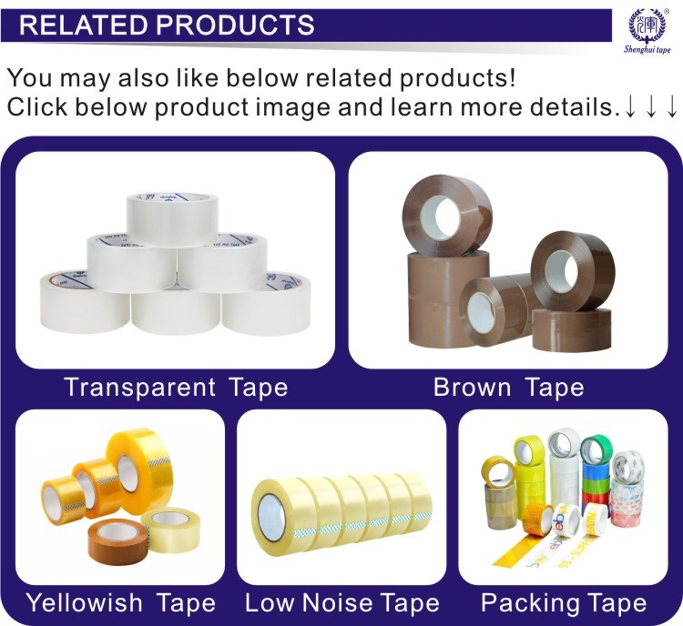 Manufacturer Price Packing Tape Adhesive Tape for Box Sealing