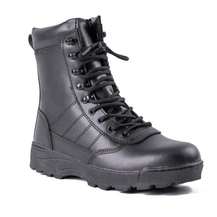 Full Leather Boot Genuine Cow Leather Boot with Rubber Outsole