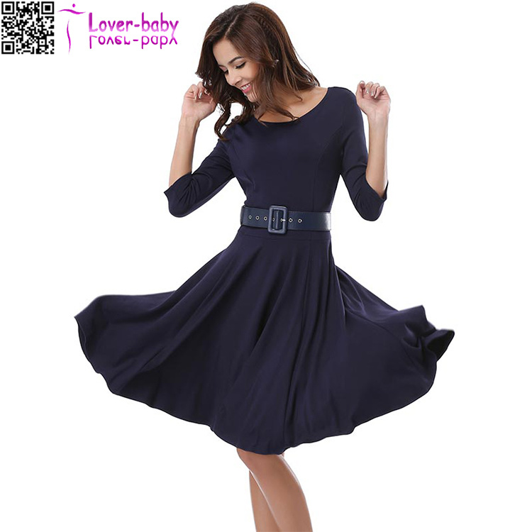 Summer Clothes Casual Dress for Lady (L36189)