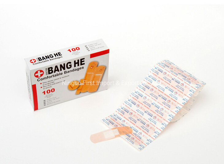 Disposable Emergency Bandage Plastic Adhesive Strip