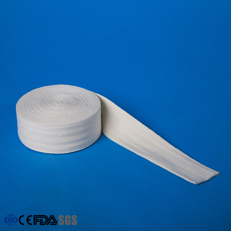 Medical Surgical Cotton Elastic Trauma Adhesive Bandage with Ce Approval