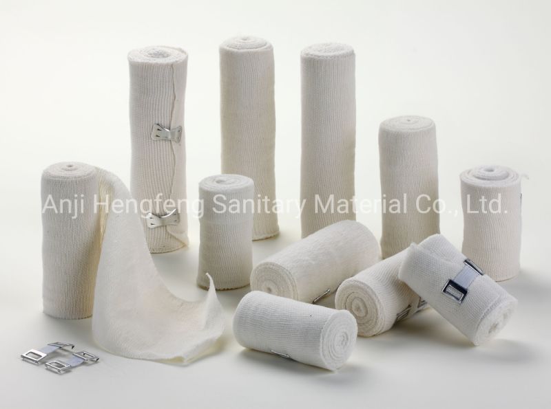 Thick Conforming Bandage PBT Bandage for Fixation in Bleached White