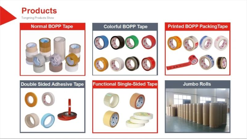 BOPP Adhesive Tape / Printed Tape Jumbo Roll