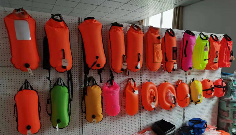 Auxiliary Rescue Buoy Swimming Float Bag Waterproof Bag