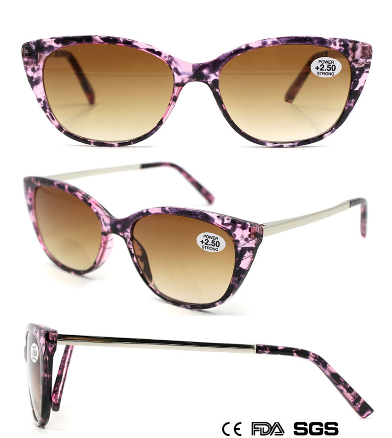 Cat Eyes Reading Sunglasses for Ladies (WRP801001)