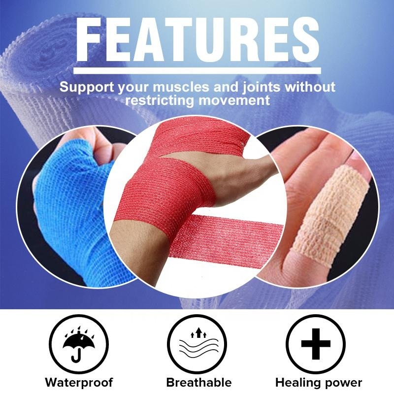 Cohesive Bandage Elastic Adhesive Bandage with CE FDA Approved
