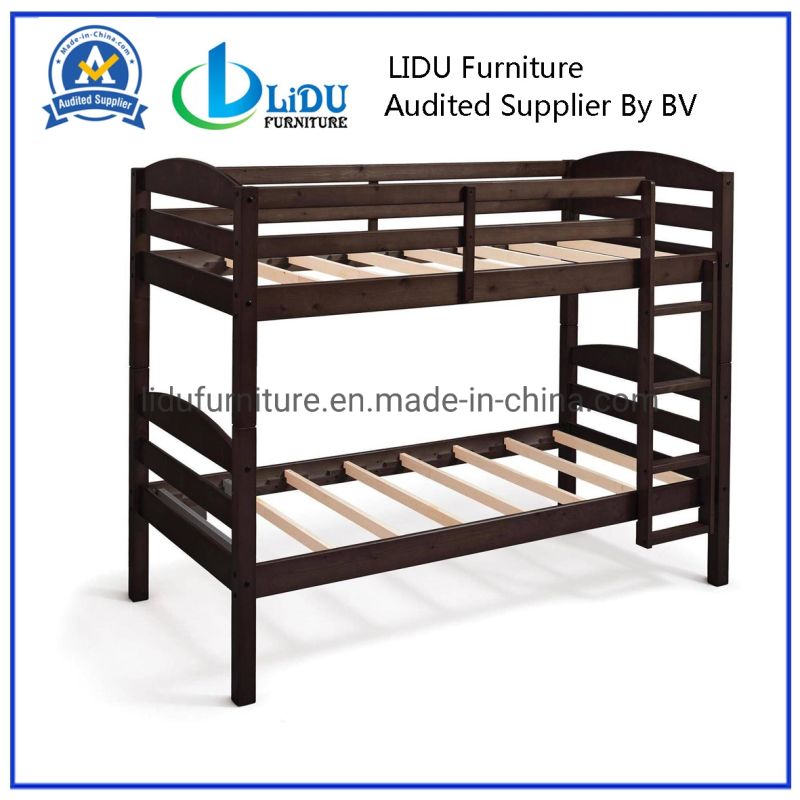 Double Bunk Bed/Wood Bed Full Bunk Bed Twin Bed Solid Wood Bunk Bed