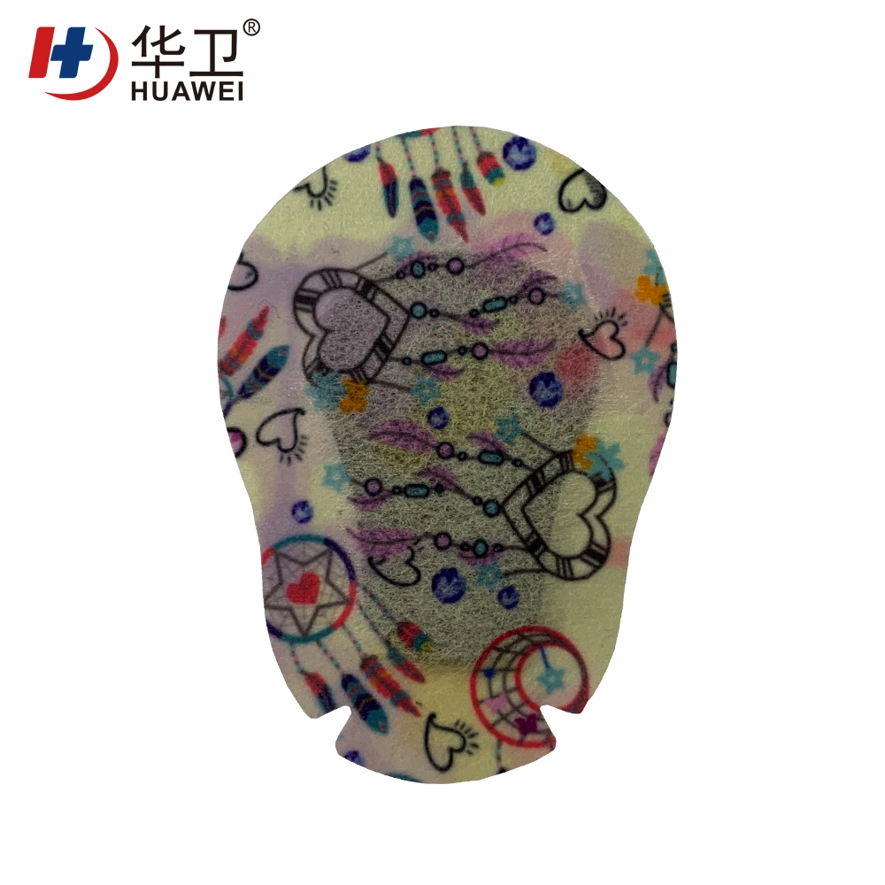 Cute Cartoon Non-Woven Wound Dressings Medical Nonwoven Eye Pads