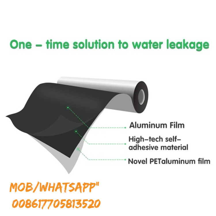Multi-Purpose Waterproof Membrane Butyl Tape Single Side Adhesive Sealant Tape