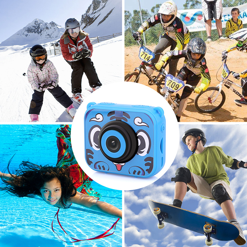 Outdoor Kids Sport Actiom Camera Waterproof Video Camera for Swimming