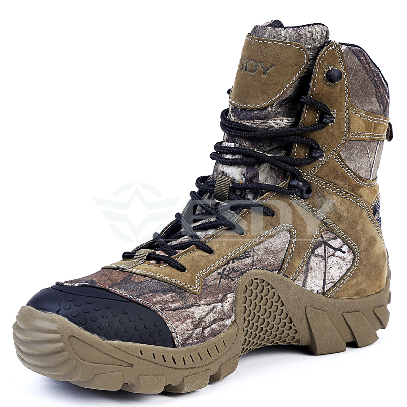 Esdy Military Boot Tactical Men's Safety Boot Camouflage Shoes