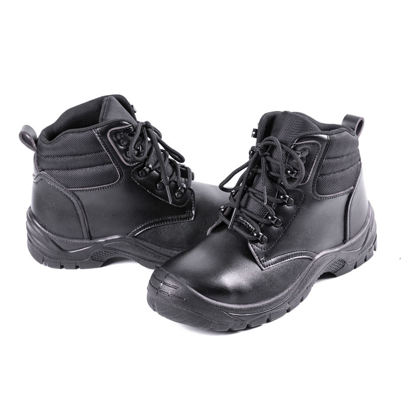 Safety Boot Working Boot with Steel Toe Genuine Leather Shoes