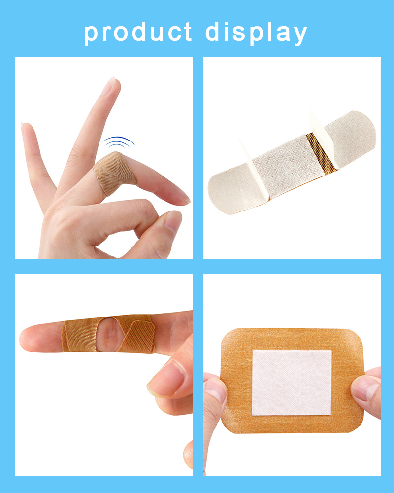ISO Wound Dressing Medical Nonwoven Adhesive Bandage Wound Plaster Strip