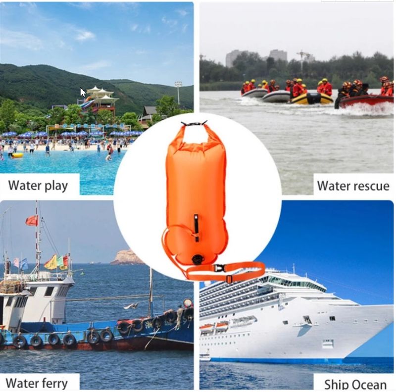 Multi-Function Waterproof Dry Bag Swimming Buoy Bag