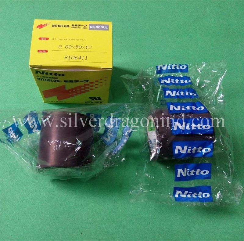 Nitto Denko Adhesive Tapes, Nitoflon Adhesive Tape, No. 903UL 0.08X50X10