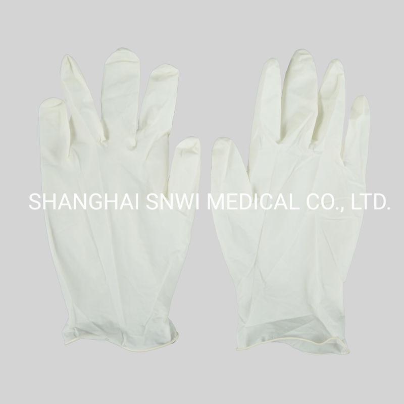 Disposable Sterile Surgical Latex Gloves Powdered, Powdered Surgical Rubber Latex Glovers