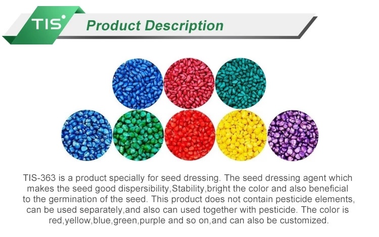 Seed Dressing Adjuvant Seed Colorant Tis-363