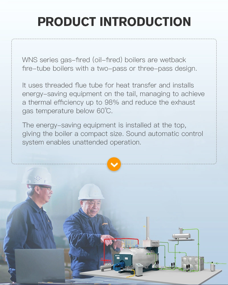Power Plant Boiler Hot Water Boiler Diesel Fuel Economizer ISO9001