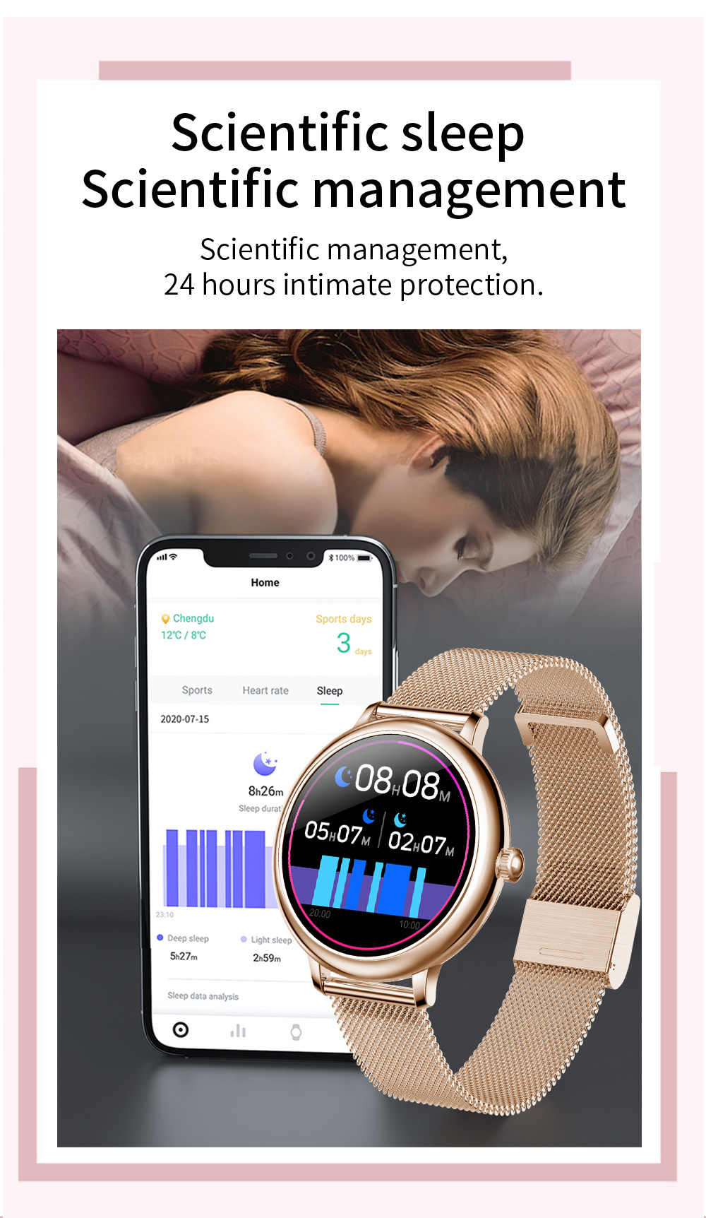 RoHS CE Customized Round Pressure Waterproof Fitness Smart Watch Bluetooth Smartwatch Android W30 Smart Watch