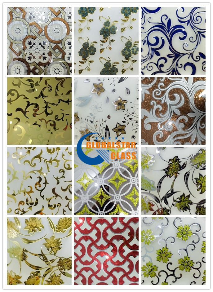 4-6mm Clear and Bronze, Tinted Decoration Glass, Design Glass, Art Glass, Acid Etched Glass, Stained Glass, Frosted Glass, Decorative Glass, Window Glass Price