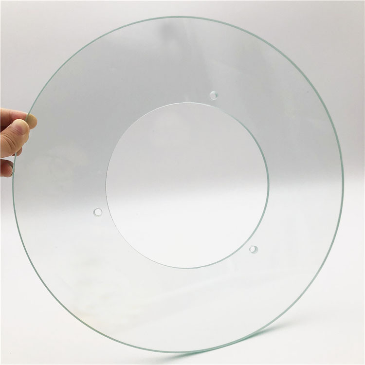 Bend Convex Round Glass for Clock