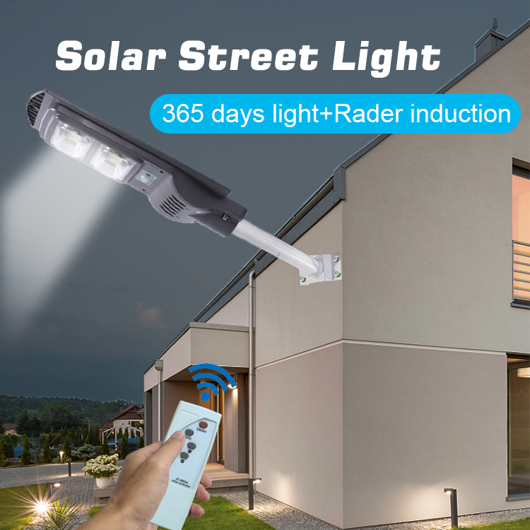 Outdoor Waterproof Rainproof IP65 30W 60W Solar Power Integrated LED All-in-One Solar Street Light