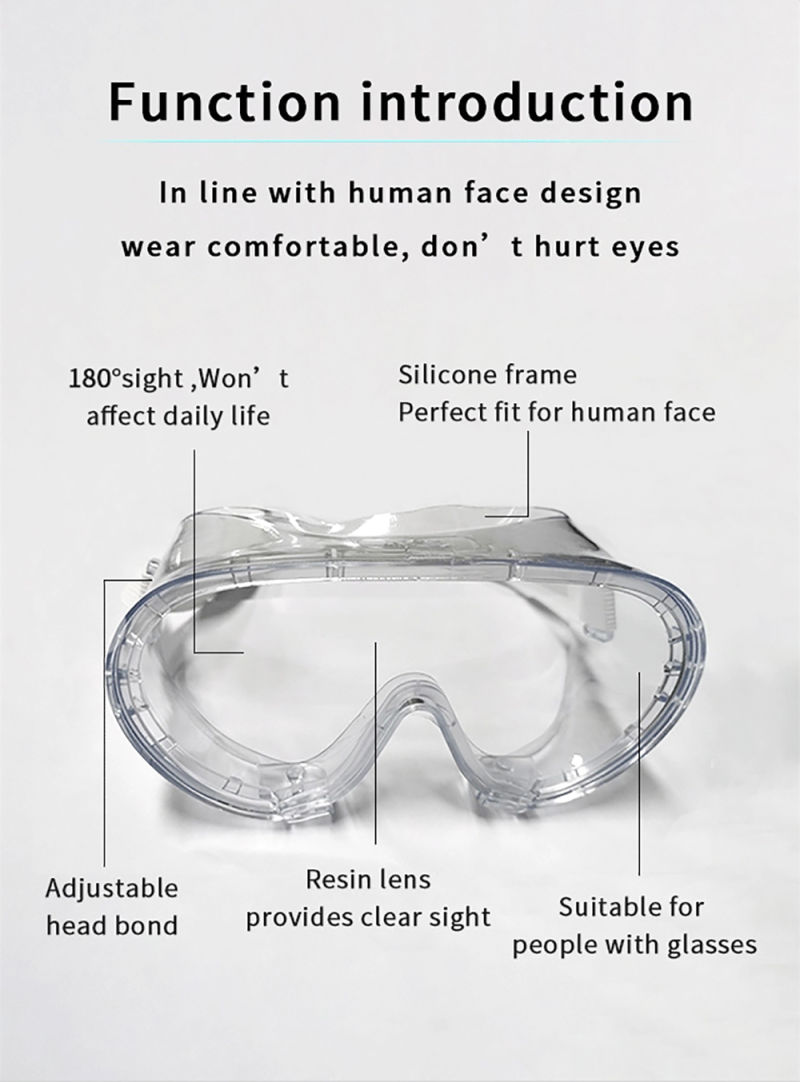 Ex-Factory Price Anti-Fog Safety Protective Medical Glasses Glasses Goggles