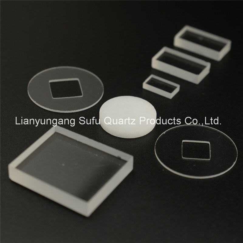 Wholesale Quartz Slabs Custom Made Quartz Glass Optical Thin Quartz Glass Plate in China