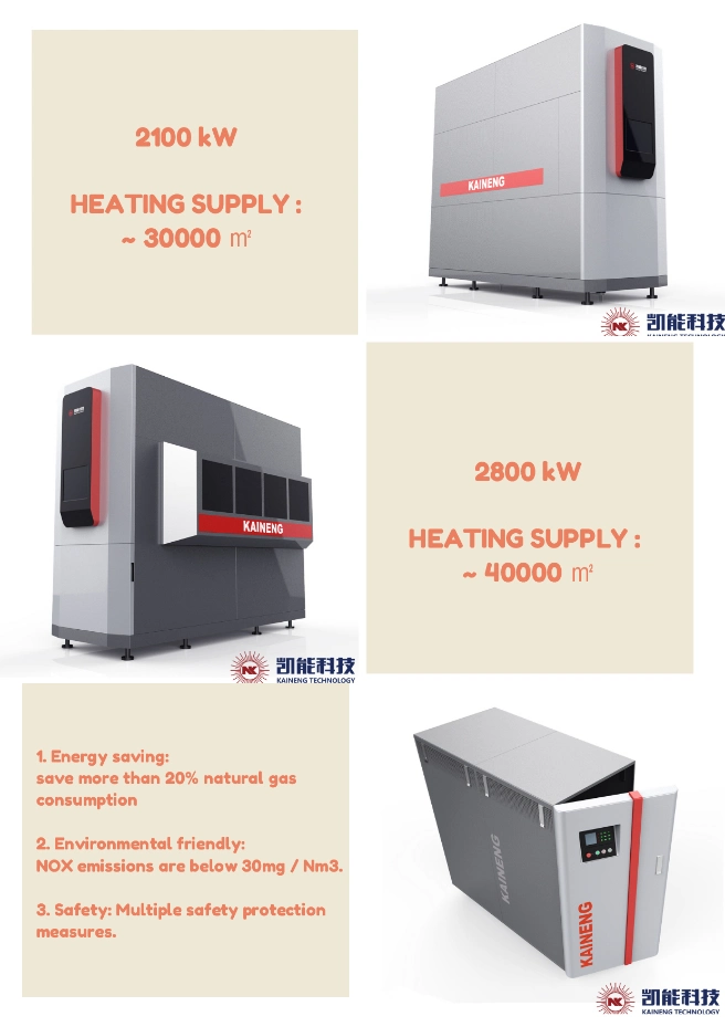 Small Size Movable Intelligent Control 120kw Condensing Gas Boiler Equipment