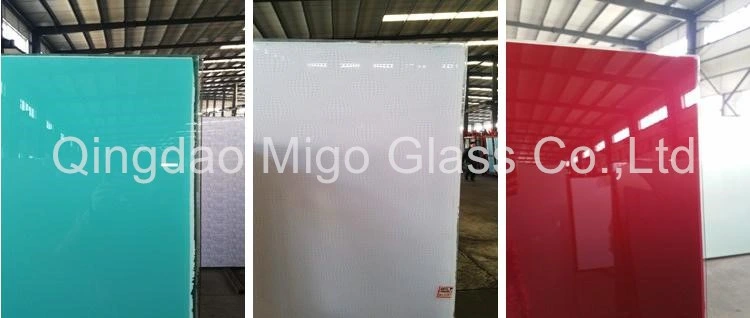 Painted Tempered Ceramic Frit Silk Screen Printing Glass