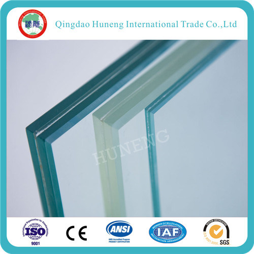 8.76mm Clear Laminated Glass for Balcony Use