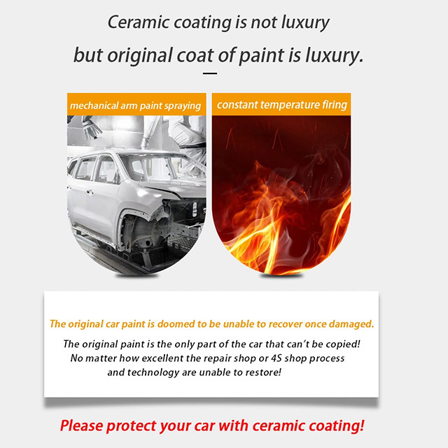 China Factory Nano Liquid Glass Coating for Car 9h Ceramic Coating Products Liquid Car Wax