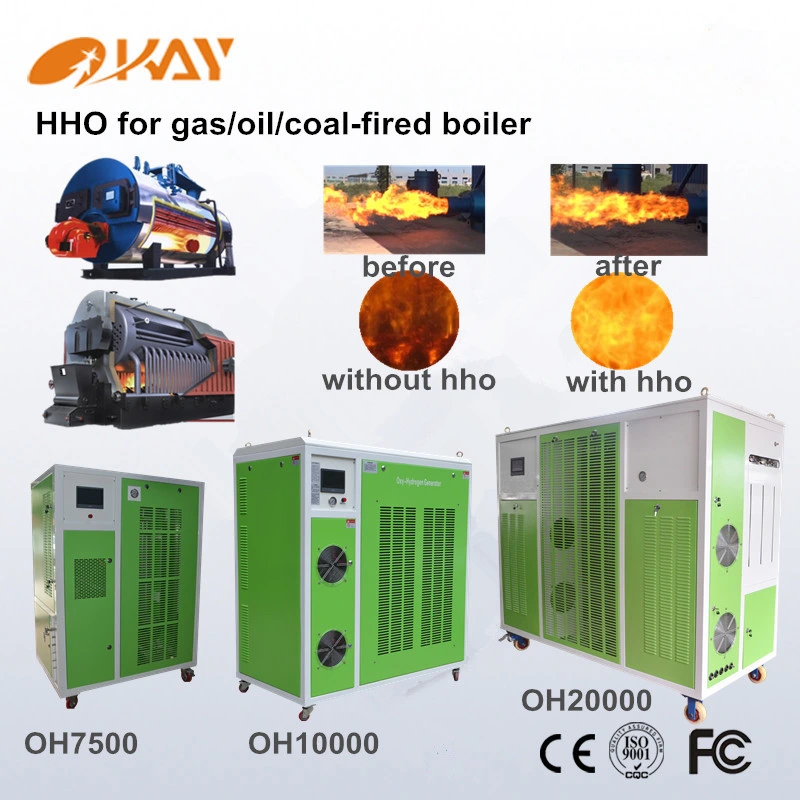 Hydrogen as Fuel Industrial Gas Oil Coal Fired Steam Boiler Hho Generator for Boiler