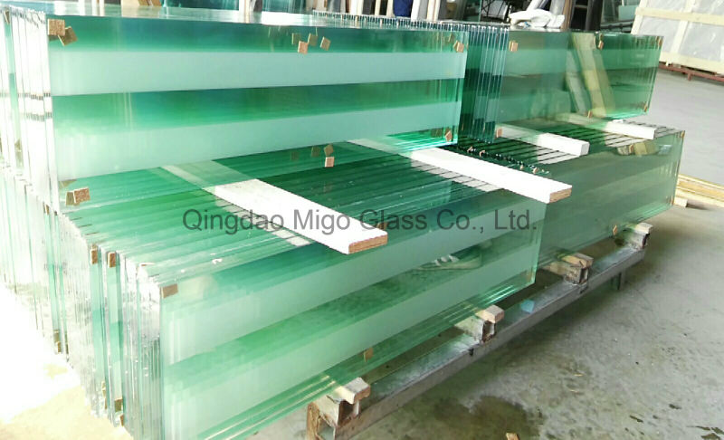 Clear/ Colored Toughened/ Tempered Safety Building PVB Laminated Glass